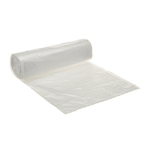 30X37 Clear Plastic 6MIC Can Liner Coreless 1000/Case