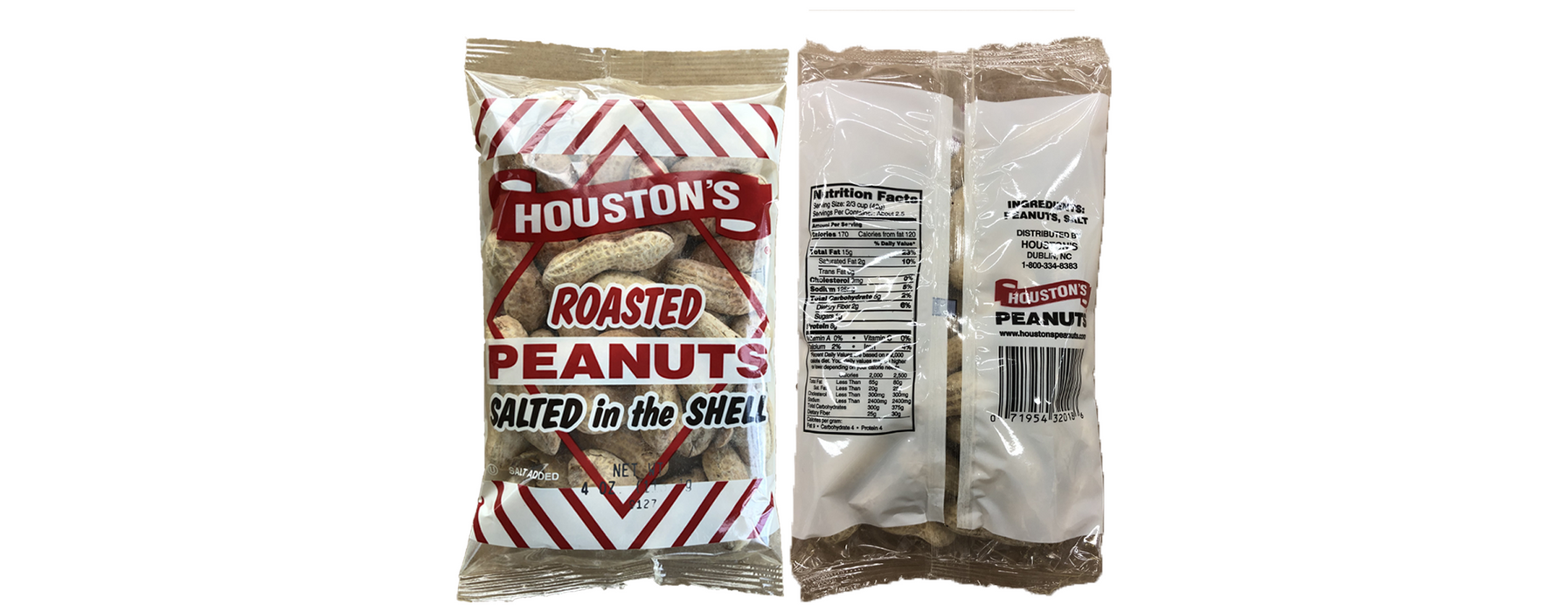 Houston's Peanuts (Pack of 12)